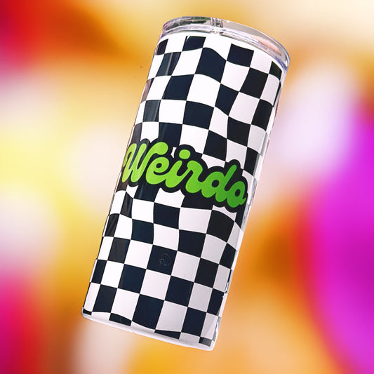 Wavy Weirdo 16 oz. Tumbler by Out There Goods